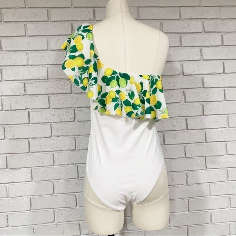 Brave Soul Women’s One‎ Frill Swimsuit - Picture 3 of 5